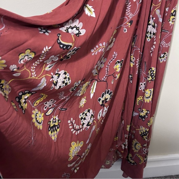 Jaase Indiana Floral Maxi Dress Rust and Floral - Picture 7 of 8
